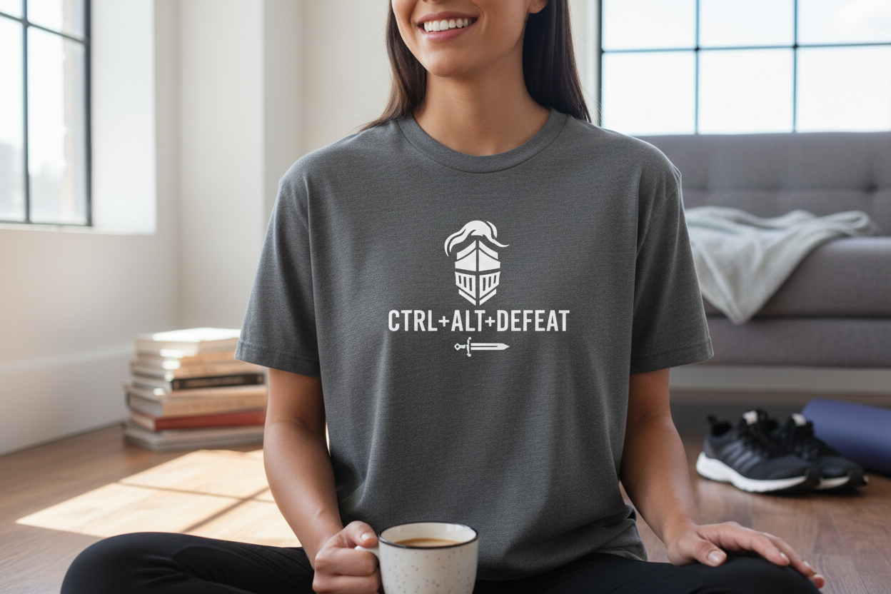 A witty, subtle parody tee for fans of clever humor. Comfortable fit, ideal for everyday wear or sporty casual outfits.
